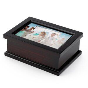 New 4 x 6 Photo Frame Music Jewelry Box